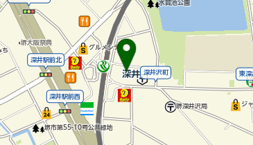 個別指導まなび 深井教室の地図画像