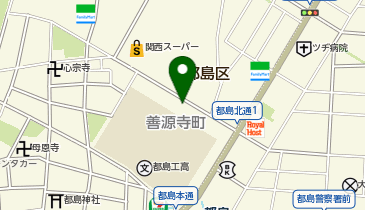 進学ゼミナール 都島校の地図画像