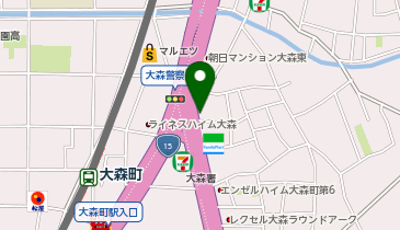 臨海セミナー 中学受験科・都立/公立中高一貫校受験 大森町の地図画像