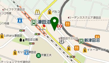 臨海セミナー 大学受験科 津田沼の地図画像