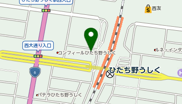 個別指導の明光義塾 ひたち野うしく西口駅前教室の地図画像