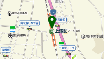 KATEKYO学院【長野】 上諏訪駅前校の地図画像