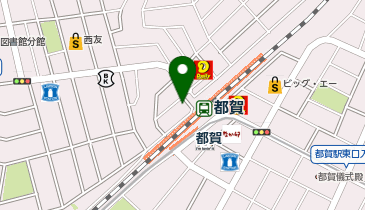 個別指導塾フォーカス 都賀教室の地図画像