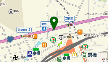 Pando個別指導塾 Pando個別指導塾 大阪京橋校の地図画像