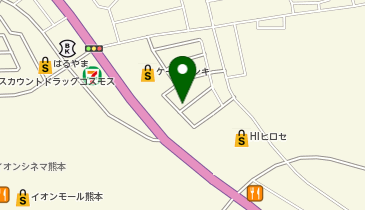 早稲田アイ・スタディGP 嘉島教室の地図画像