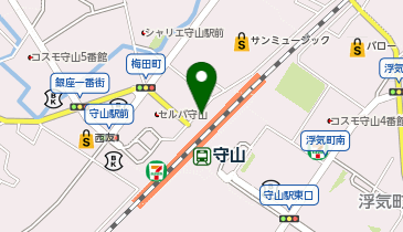英明ゼミナール 守山校の地図画像