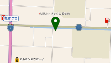 KATEKYO学院【秋田】 大館校の地図画像