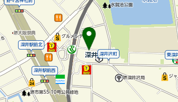 KIDS Vacation 深井駅前校の地図画像