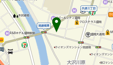 KATEKYO学院【岩手】 盛岡駅前校の地図画像