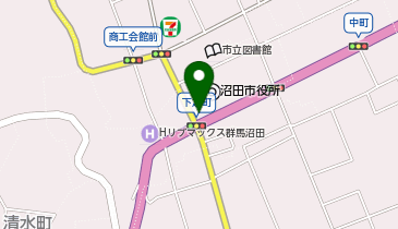 次世代型超個別塾Genesis 沼田校の地図画像