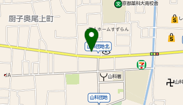 個別指導 s-Live きょうと山科校の地図画像