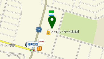 KECこども英語教室 KECゼミナール 木津南教室の地図画像