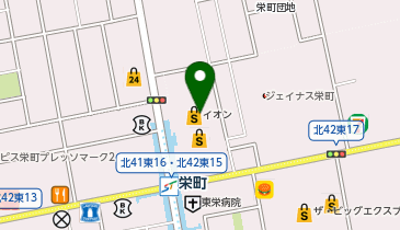 トライ式医学部予備校 イオン札幌栄町校の地図画像