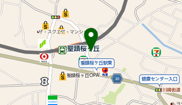 創英ゼミナール 聖蹟桜ヶ丘校の地図画像