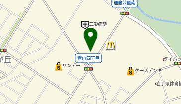 KATEKYO学院【岩手】 盛岡月が丘校の地図画像