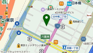 MARCH専門塾YDアカデミア 日本橋校の地図画像