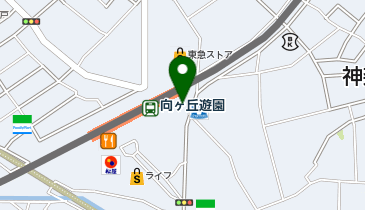 創英ゼミナール 向ヶ丘遊園校の地図画像