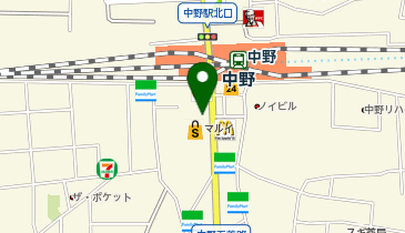 栄光ゼミナール 中野校【最難関女子中学受験専門館】の地図画像
