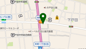 BE studio 戸田公園教室の地図画像