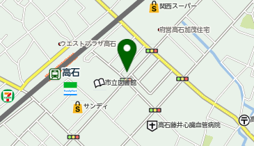 個別指導キャンパス 高石校の地図画像