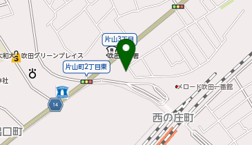 個別指導まなび JR吹田駅前教室の地図画像