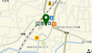 個別指導まなび 忍ケ丘駅前教室の地図画像