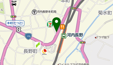個別指導アップ学習会 河内長野教室の地図画像