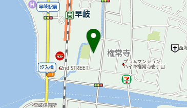 森塾 早岐本校の地図画像