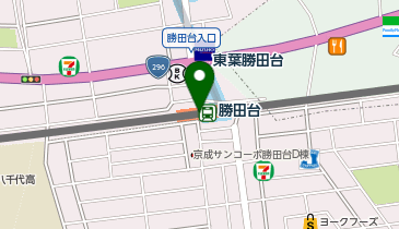 臨海セミナー 大学受験科 勝田台の地図画像