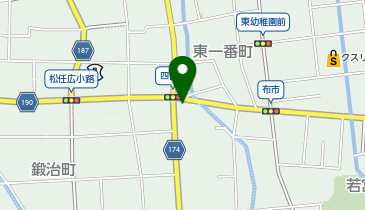 個別指導塾の学習空間 白山松任教室の地図画像