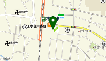 プラザ個別指導学院 木更津教室の地図画像
