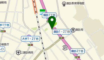 進学個別 atama+塾 上諏訪校の地図画像