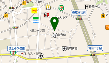 個別指導 コノ塾 亀有校の地図画像