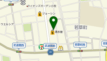 Mother Goose World まなびば 清水屋小牧教室の地図画像