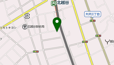 W早稲田ゼミ 北越谷校の地図画像