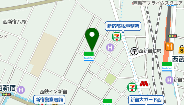 スタディコーチ 新宿校の地図画像