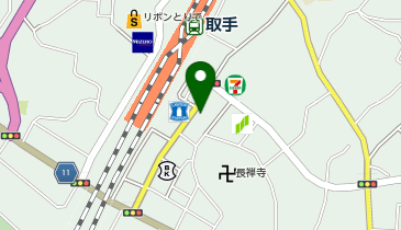 個別指導塾ノーバス 取手校の地図画像