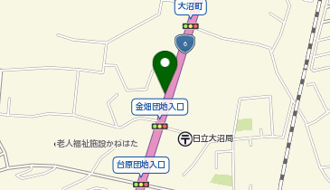 個別指導塾の学習空間 日立大沼教室の地図画像