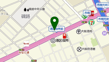進学塾Rex 弁天町教室の地図画像