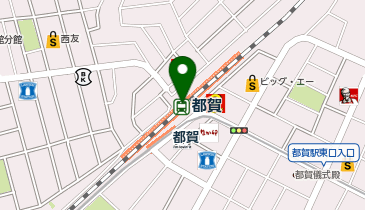 臨海セミナー 個別指導 臨海セレクト 都賀の地図画像