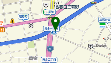 個別指導塾スタンダード 三萩野の地図画像