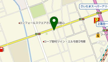 個別指導キャンパス 北与野校の地図画像