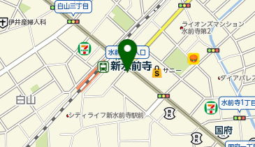 プログラミング教育HALLO(ハロー) 水前寺校の地図画像