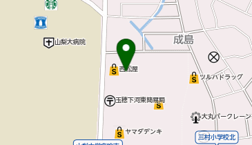 SEED進学会 イオンタウン山梨中央校の地図画像