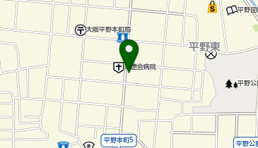 個別指導 コノ塾 平野東校の地図画像