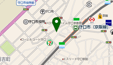 個別指導まなび 守口市駅前教室の地図画像