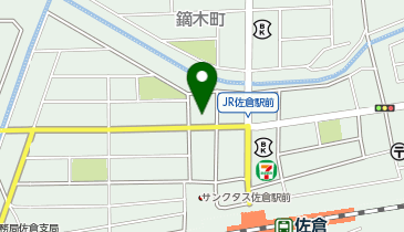 臨海セミナー 小中学部 佐倉の地図画像