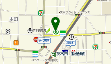 個別学習塾『DOJO』 茨木市駅前校の地図画像
