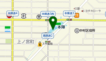 個別指導キャンパス 本陣校の地図画像