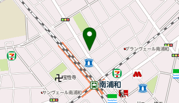 現論会 南浦和校の地図画像